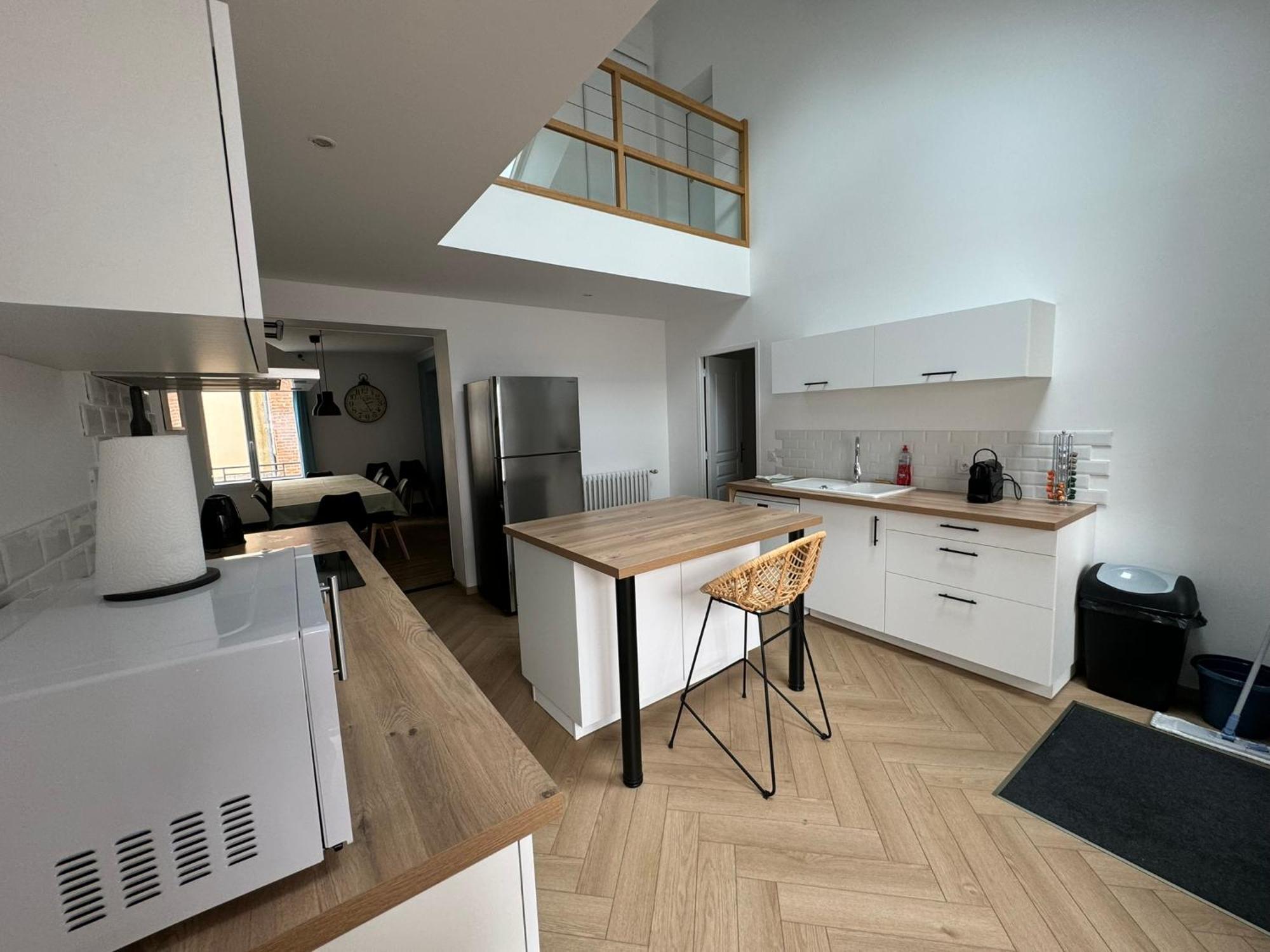 Appartement En Centre-Ville - Local Velos Disponible Mayenne Extérieur photo